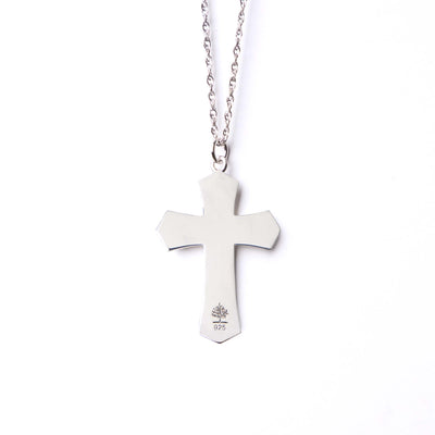 Cross Fingerprint Pendant - Perry