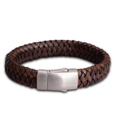 Embrace Remembrance Leather Bracelet