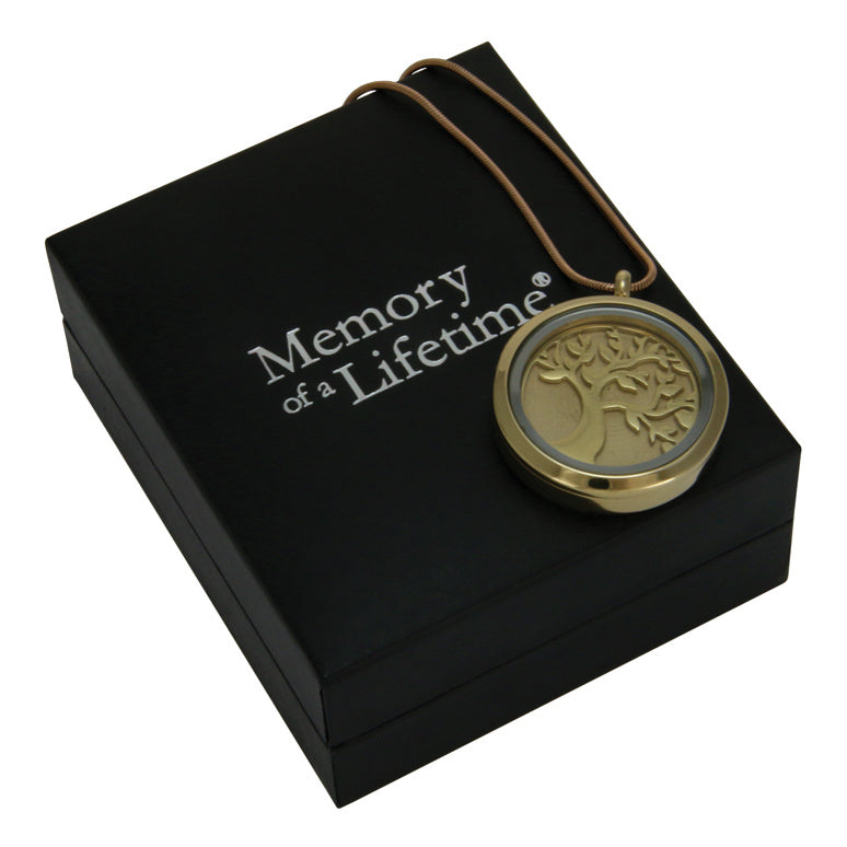 Bronze Tree Cremation Pendant - Monarch