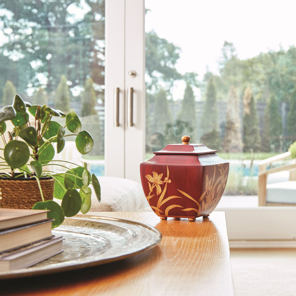 Floral Resin - Cremation Society