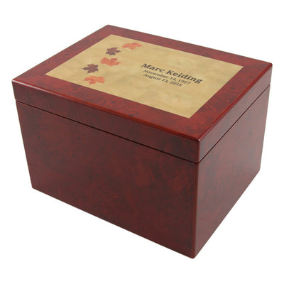 Autumn Leaves Memory Chest - A Better Place