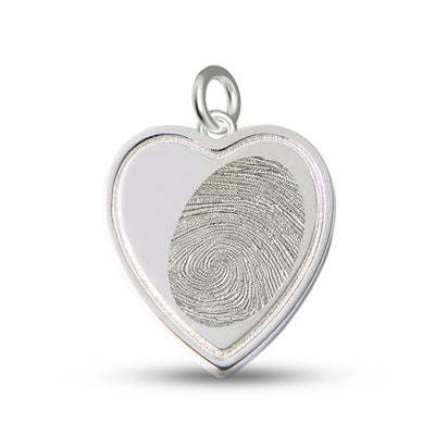 Heart Fingerprint Pendant - Teraloom