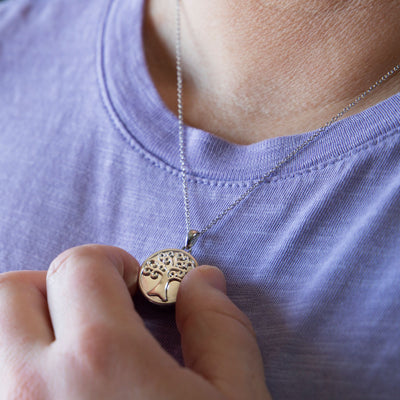 Tree of Life Cremation Pendant - Bunker