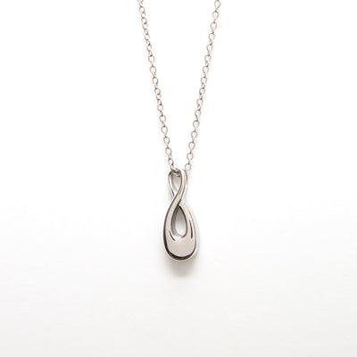 Infinity Loop Pendant - Birdsong