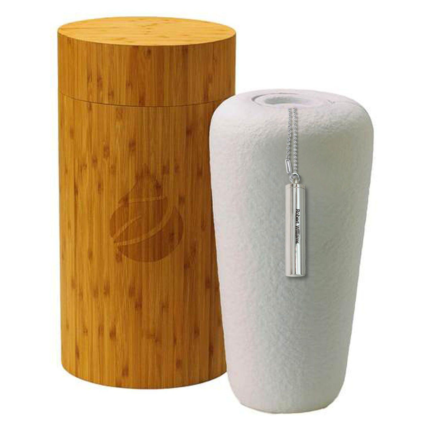 Custom Cremation Pendant - Two Rivers