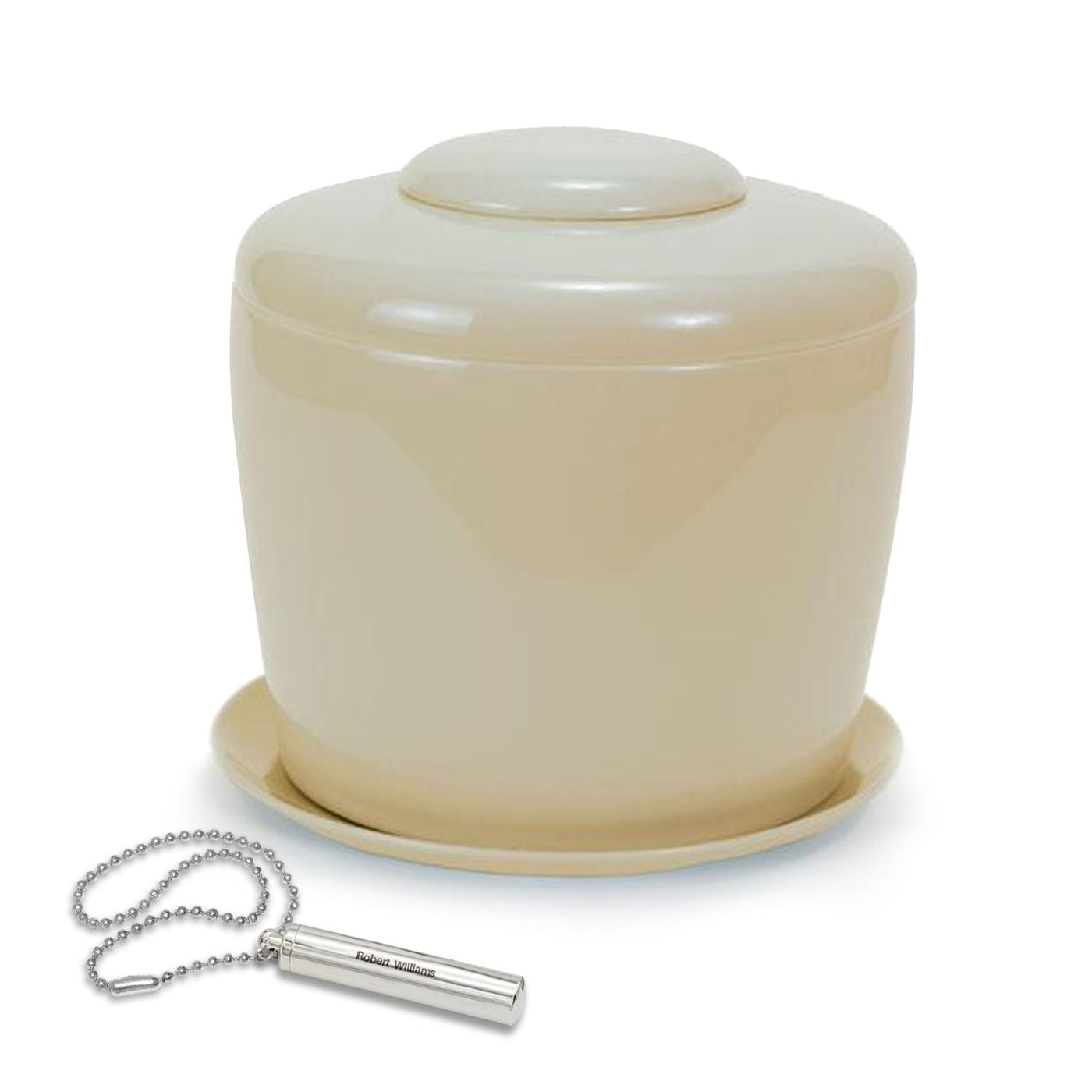 Custom Cremation Pendant - Eternal Peace